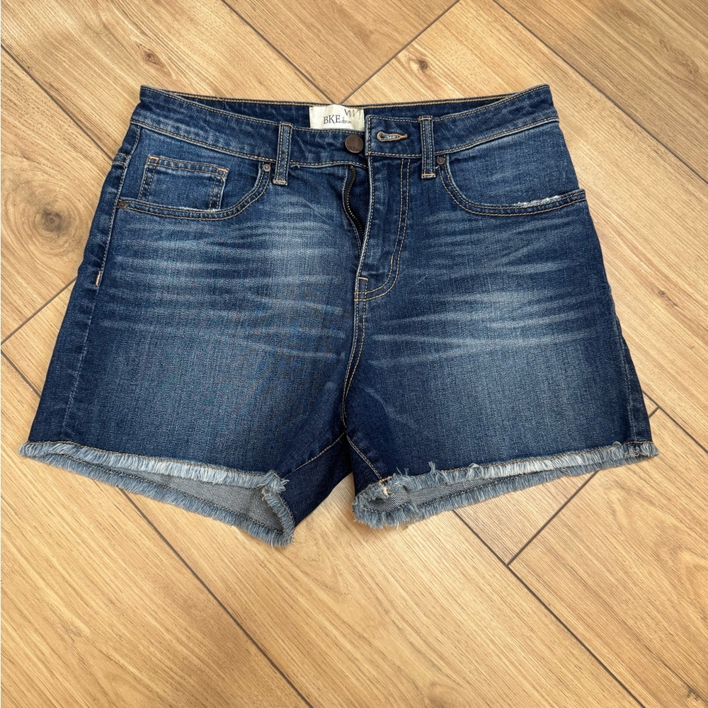 BKE Dark Blue Jean Shorts